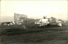 Canada RPPC Castle Perce,PQ Real Photo Post Card Original Vintage Postcard
