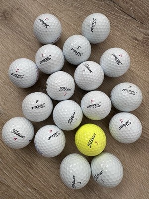 25 Titleist Bälle | Qualität AAAA | Keine Practice, Range oder X-OUT Bälle