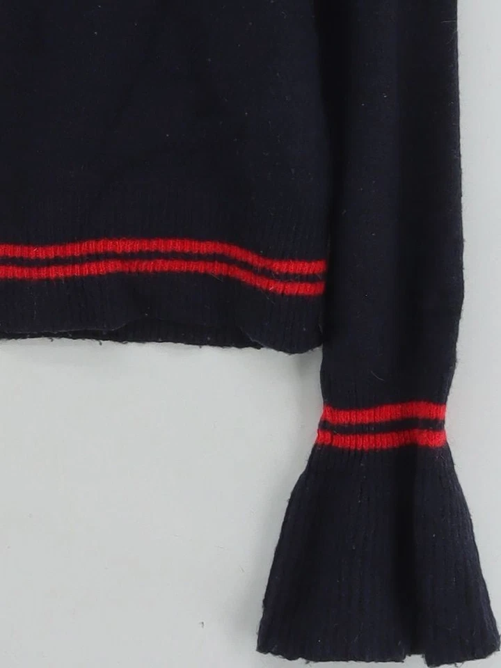 Jersey Sandro Mujer M Azul Acrílico con Poliamida, Poliéster, Lana Pullover Foto 4 de 4