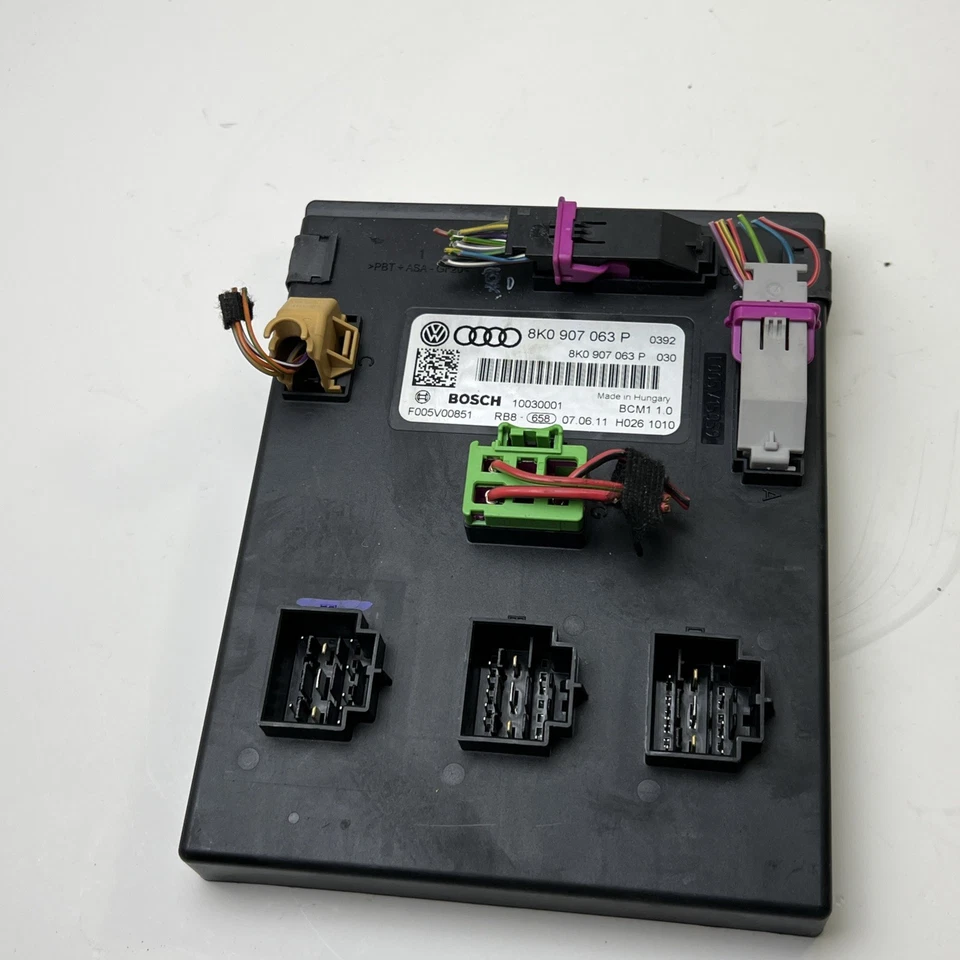 AUDI S5 BCM 2011 carrocería módulo de control confort 8K0907063P OEM Foto 3 de 4
