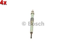BOSCH 4x Glühkerze Für FIAT MERCEDES NISSAN Np300 OPEL RENAULT 05-19 0250403021