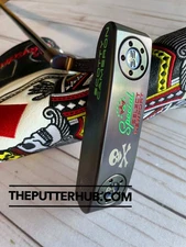 *NEW* Scotty Cameron Custom Black Violet PVD Skulls Newport 35in Putter