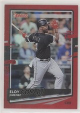 2020 Panini Donruss Holo Red Eloy Jimenez (Base) #121 0b3