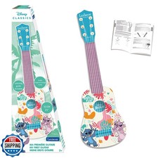 Lexibook, Disney Stitch, My First Guitar for Children, 6 Nylon St