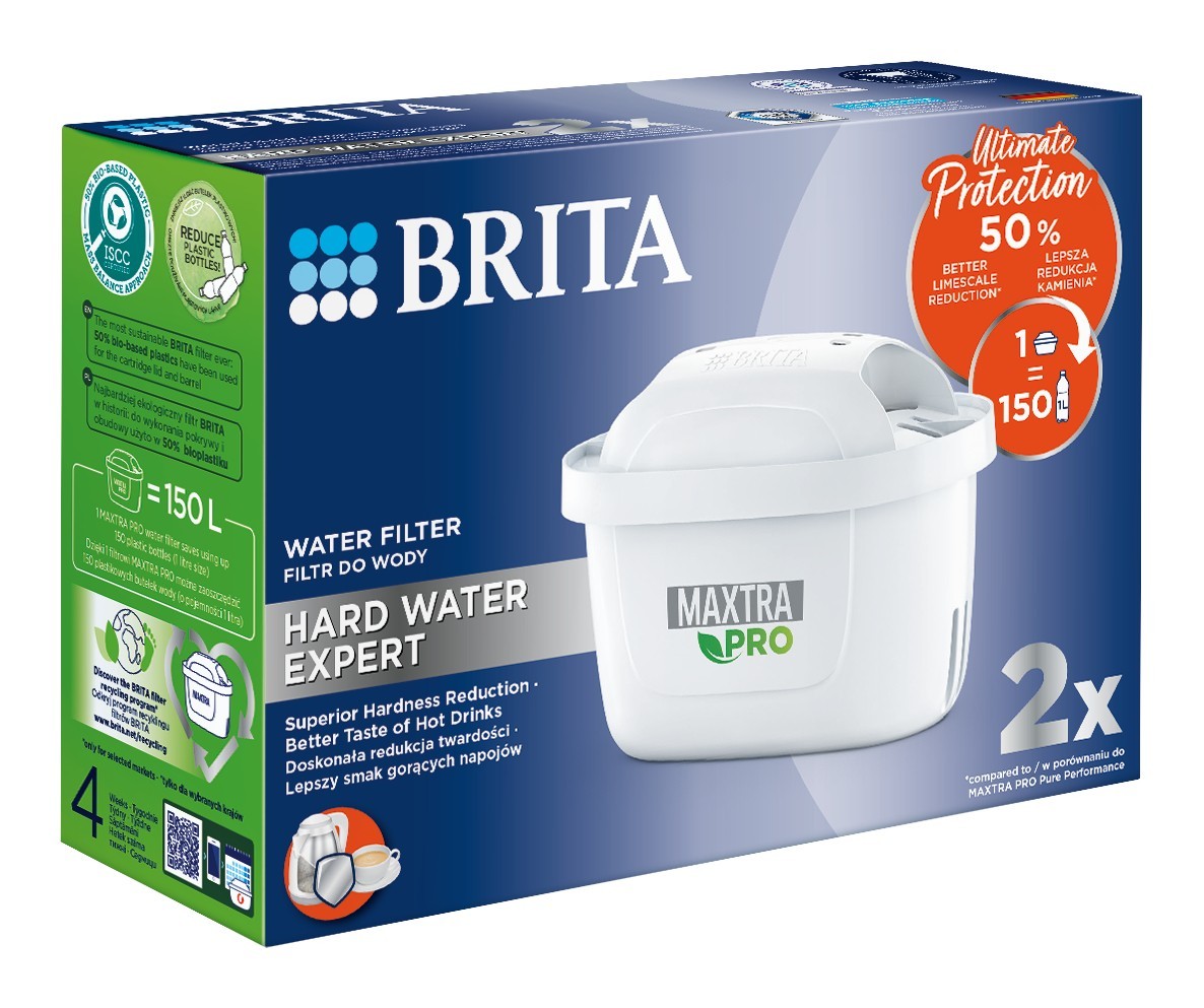 4006387126391 Сменный картридж Maxtra PRO для жесткой воды Expert 2 шт Brita 5790₽