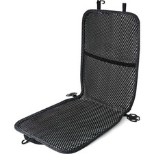 3D Air Mesh Car Seat Cushion Pad 41" x 15" Black Breathable Non-Slip