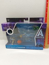 Avatar 2 Jake Sully vs Thanator Figures Way of The Water World of Pandora 010