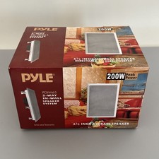 Pyle Two Way Stereo Sound Speaker, Professional Audio Speakers System PDIW65