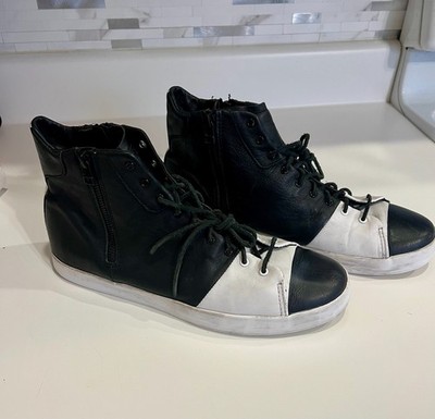 Creative Recreation ''Vito'' ''Cesario X Zip'' Black and White Men's hi-tops Size 11