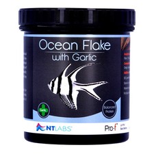 NT Labs Ocean Flakes with Garlic Pro-F Marine Fish Food Angels Tangs Aquarium