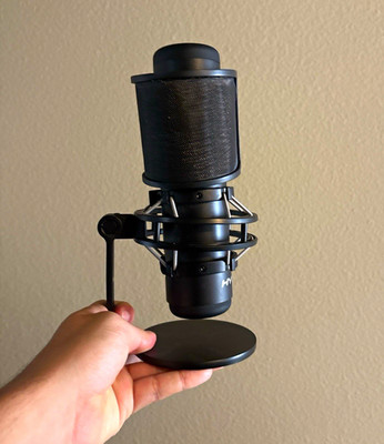 HyperX QuadCast s USB multi-color Condenser Mic Black w/ Desktop Stand, Mute