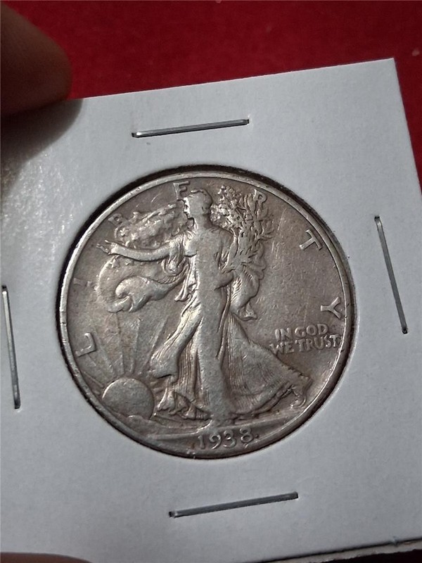 Picker’s Bag of 1938-D x1 CIRC 90% SILVER WALKING LIBERTY HALF DOLLAR   #MF-4241