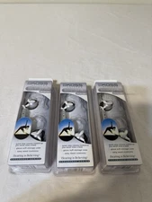 Set of 3 Koss Clipper Clip-On Stereo Kopfhörer grün, Lautstärkeregler und Tasche