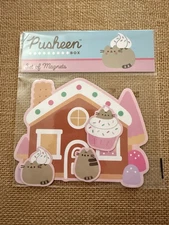 Pusheen Box Winter 2025 Pusheen Gingerbread House Set of Magnets New Sealed