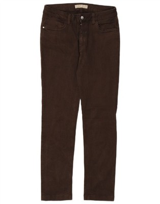 Zara Womens Z1975 Slim Jeans EU 38 Small W28 L27 Brown NJ02