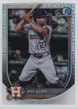 2025 Bowman Mega Box Chrome Mojo Refractor Jose Altuve #63 1oa8