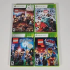 New ListingLot of 4 Microsoft Xbox 360 Games Legos Lord of the rings Harry potter  Bundle