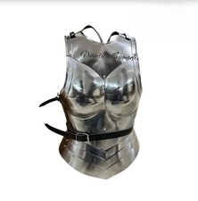 Medieval Female Armor Breastplate: Steel or Leather Roman Cuirass