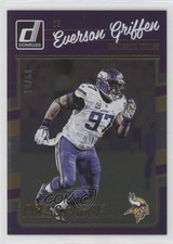2016 Donruss Press Proof Gold 14/50 Everson Griffen #176 4g8