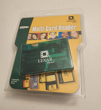 LEXAR USB MULTI-CARD READER WORKS WITH 6 DIFFERENT CARDS NEW SEALED