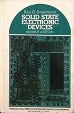 Solid State Electronic Devices Hardcover Ben G. Streetman