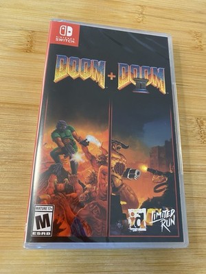 Doom + Doom II 2 / Nintendo Switch / Limited Run Games / Neu / Sealed / OVP