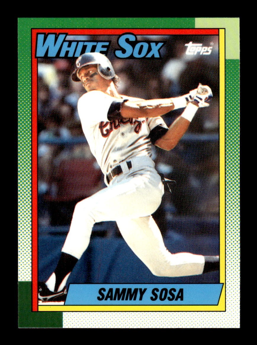 1990 Topps #692 Sammy Sosa Collector's Edition (Tiffany) Near Mint or Better HOF