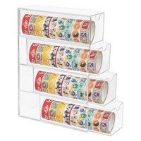 Washi-Tape-Organizer, Stapelbare Washi-Tape-Box Aus Kunststoff Mit 4 Schubl3565