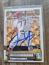 Juan Yepez Signed 2022 Topps Gypsy Queen Baseball Card Cardinals Nationals #280