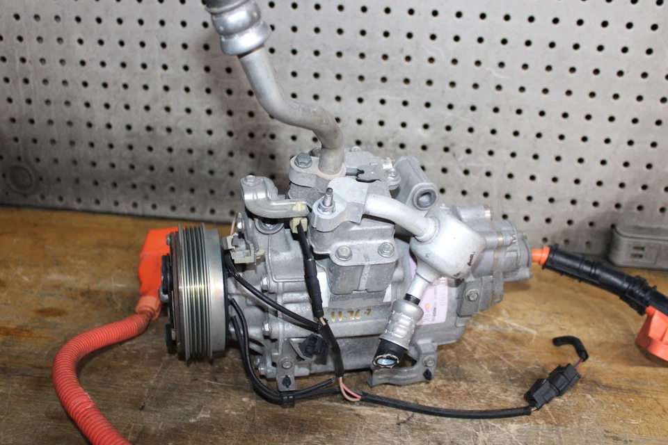 2012 - 2015 Honda Civic Hybrid Acura iLX Hybrid A/C Compressor HBC198 OEM TESTED - Image 3 of 4