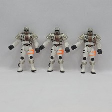 Vintage Chap Mei Space Quest Mission Squad Astronaut 3.75" Figure Lot Of 3