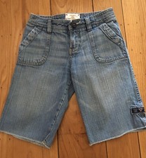 Gap Kids Girls Bermuda Style Cut Off Jeans - Size 8 Regular