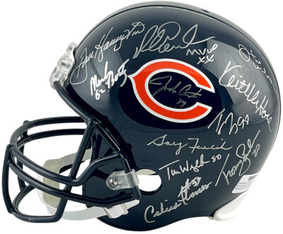 1985 Chicago Bears Super Bowl XX Team Signed Replica Full Size
