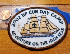 BSA Cub Scout Day Camp 2002," Adventure on the High Seas"  Baden Powell Council