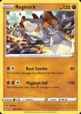 Pokemon Regirock (89/203) Vivid Voltage NM HOLO