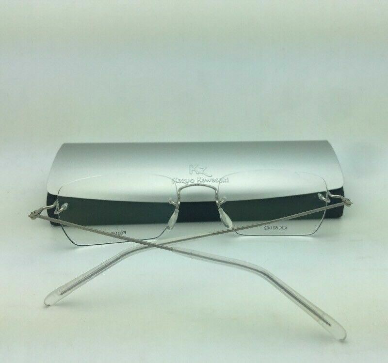 New KAZUO KAWASAKI Eyeglasses MP 631 07 5419 140 Rimless Titanium