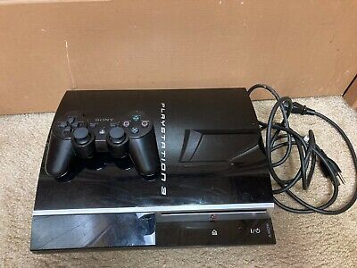 SONY PlayStation 3 PS3 Fat Console Bundle | Cords Dualshock Controller 5  Games