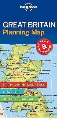 Map Ser.: Lonely Planet Great Britain Planning Map by Lonely Planet (2017, ...