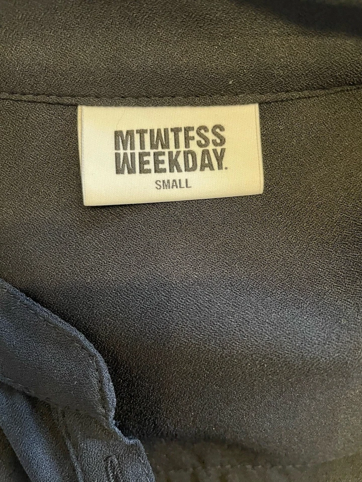 Neu Weekday Bluse Long Kleid Tunika S 36 - Bild 2 von 2