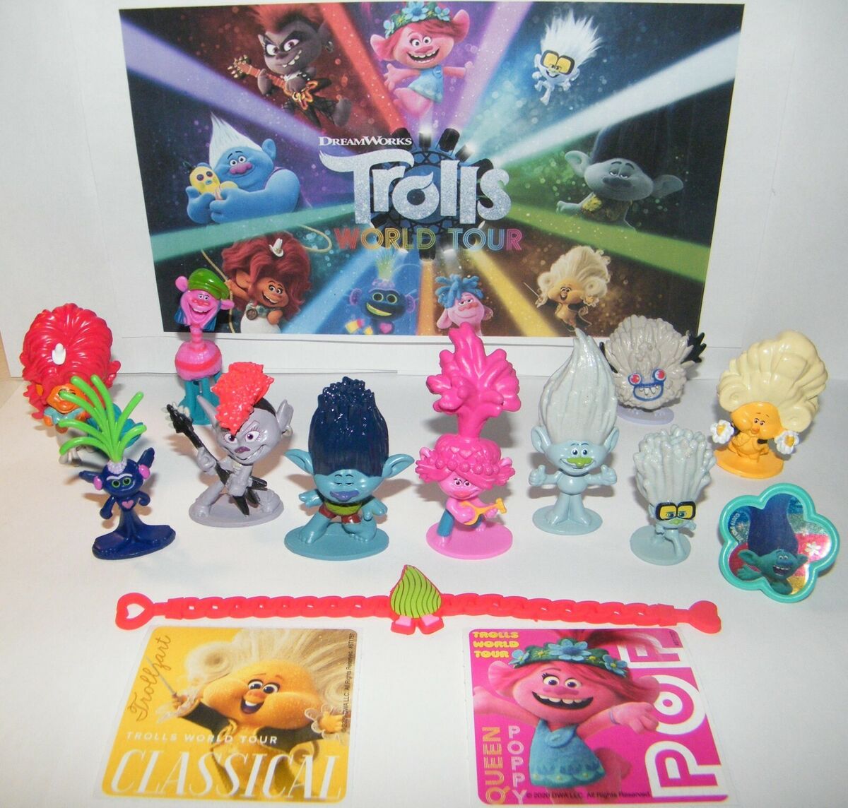 New Lot of 2 Trolls Poppy Sketch Book Set