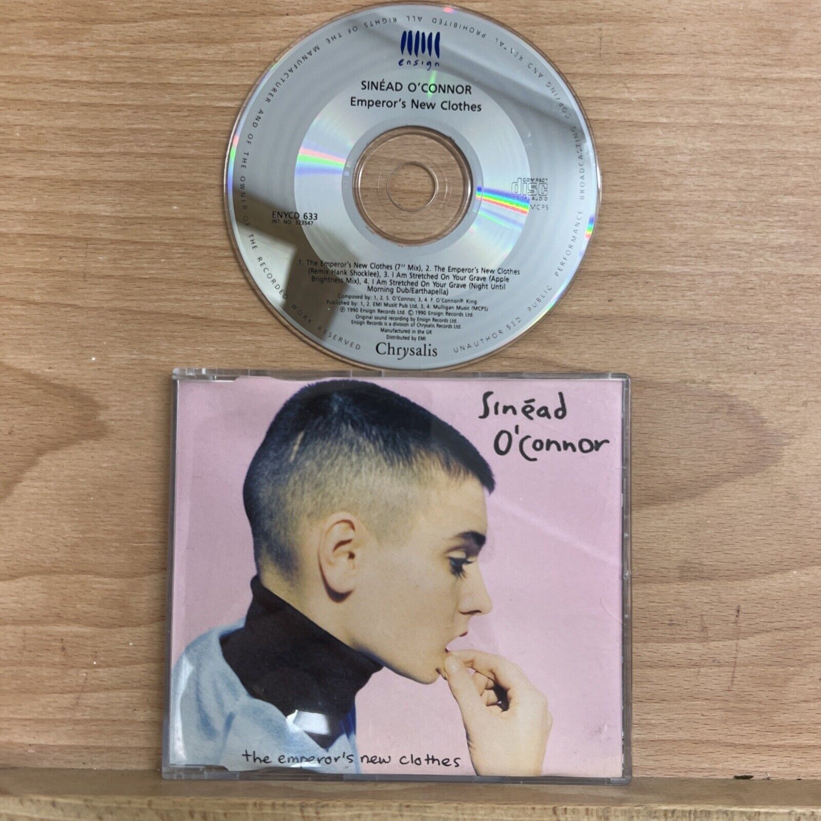 Sinead O’Connor - Emperor's new clothes (CD, 1990) 4 TRK
