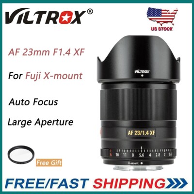 Viltrox 23mm F1.4 Large Aperture STM Auto Focus Lens For Fuji X-mount Camera