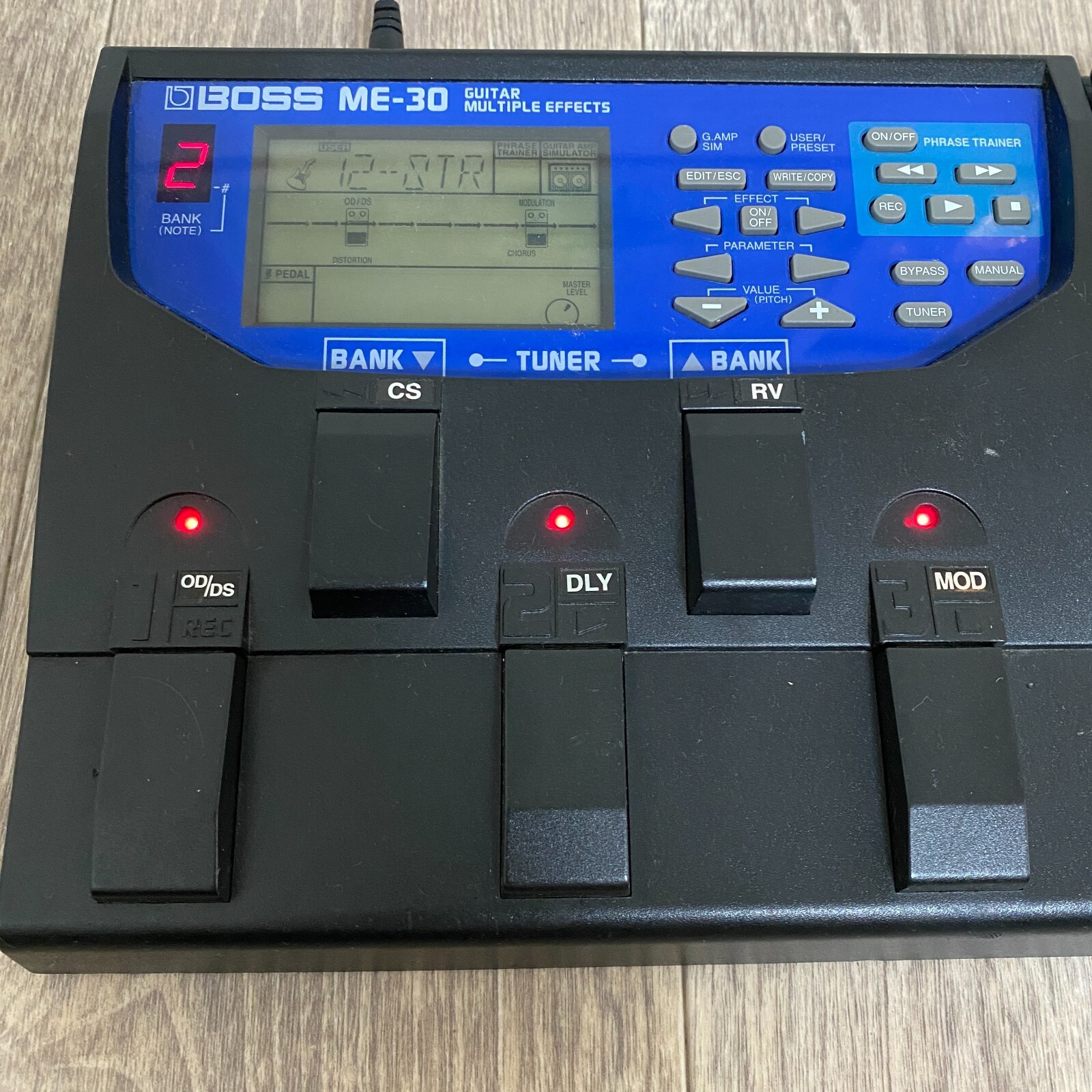 BOSS ME30 Guitar Multiple Effects Use Multi Effect Pedal Shipping From