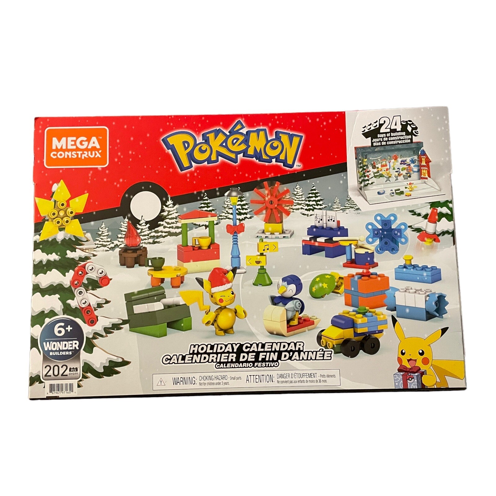 Mega Construx POKEMON Holiday/Advent Calendar Construction Set 24 Days NEW  | eBay