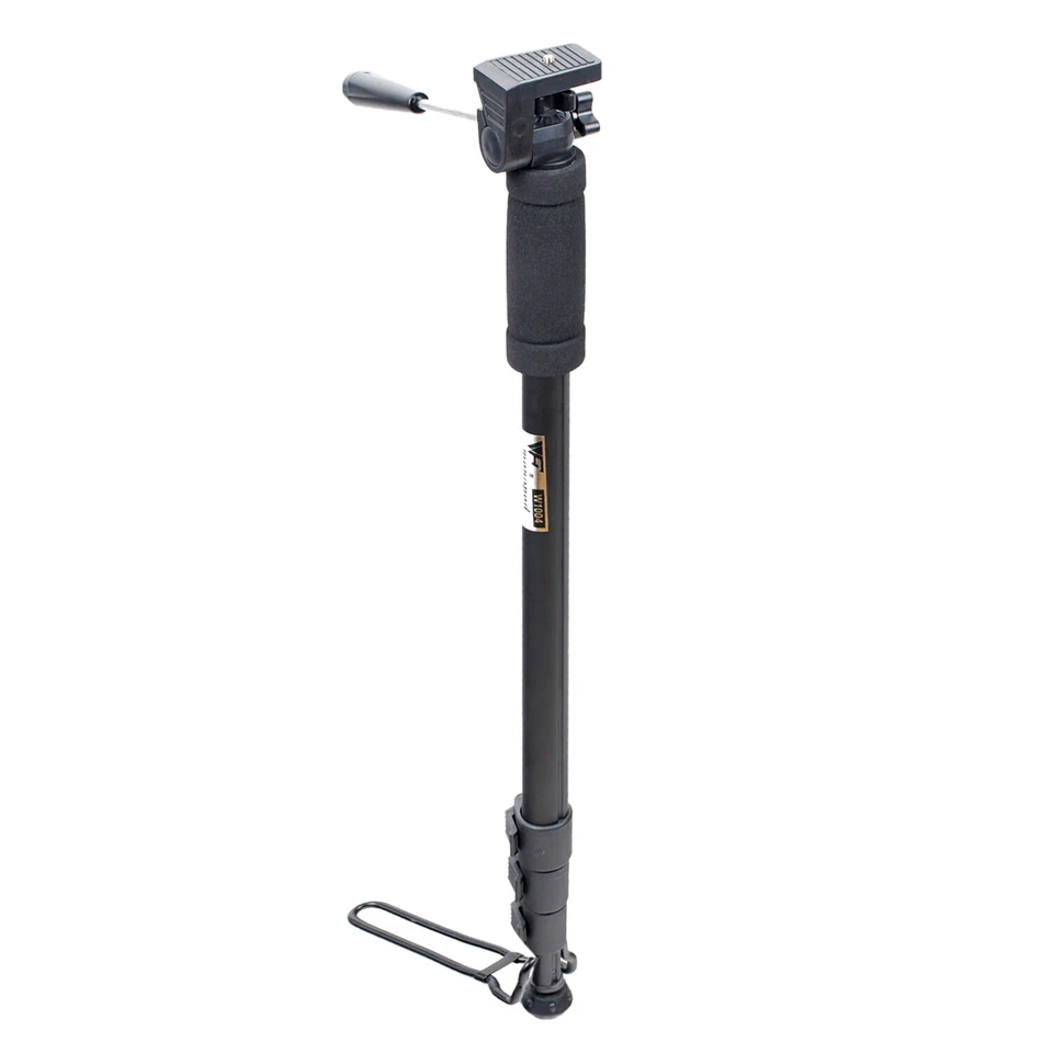 New 70" Pan Head Tilt Travel Monopod Adjustable Digital Camera Lightweight Stand - Image 2 of 4