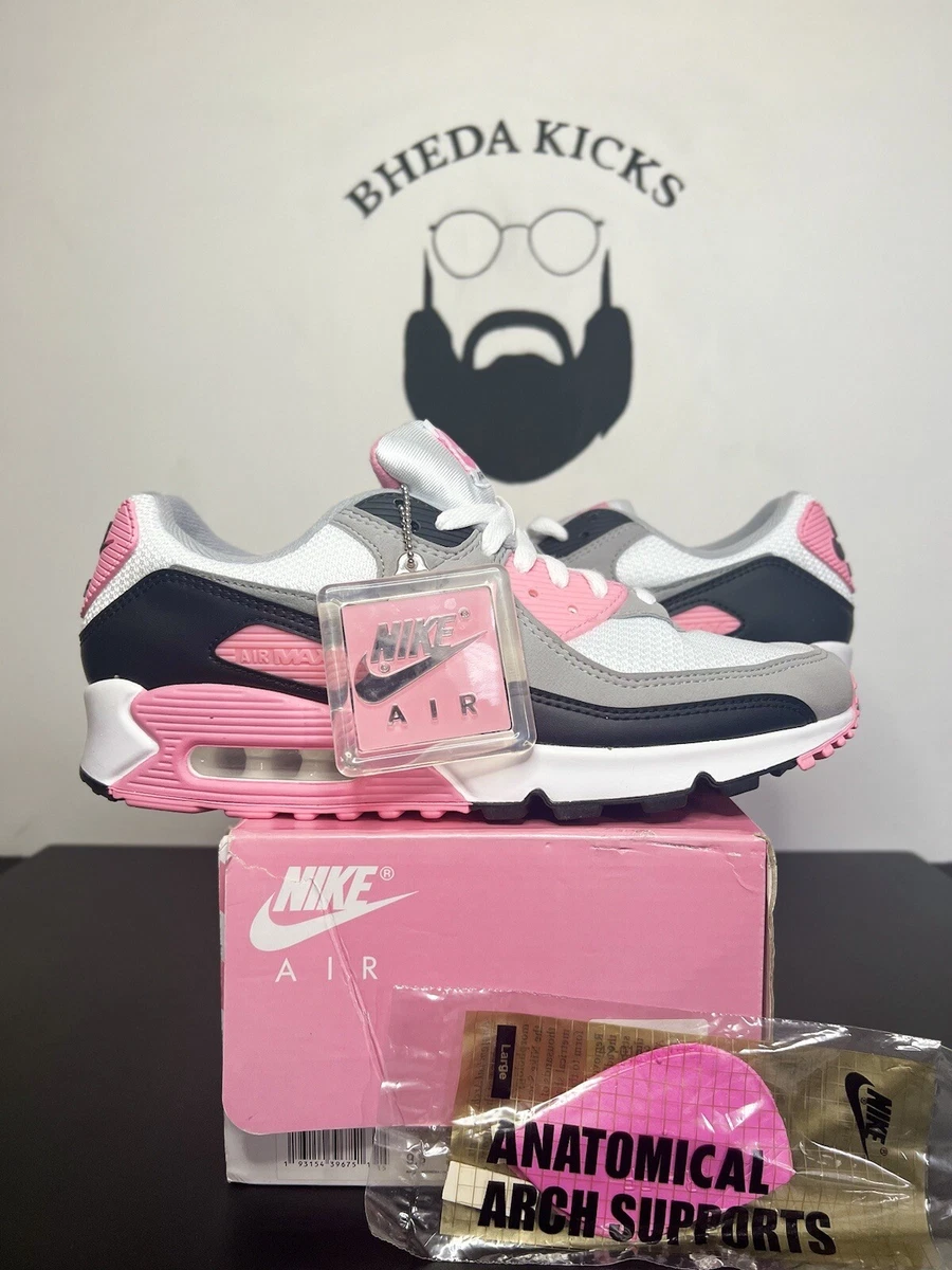 Nike Air Max 90 Recraft Rose Pink Mens Size 9.5 CD0881-101 NEW DS