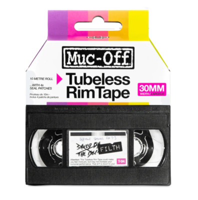 Muc-Off Fahrrad schlauchloses Felgenband - 30 mm x 10 m Rolle - Neu Ex-Shop - MS-855-C12