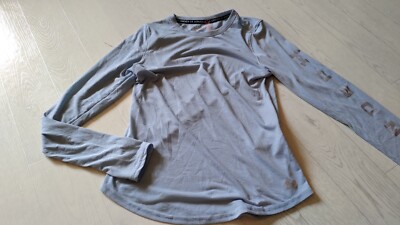 Weiches Langarmshirt von Under Armour Damen Größe XS/TP/ECH Fitted blau