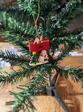 Kurt Adler Snowman Christmas Tree Name Ornament Jan