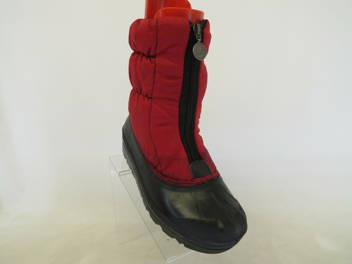 Sorel Black Rubber Red Gore Tex 